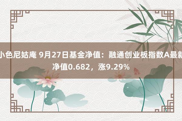小色尼姑庵 9月27日基金净值:融通创业板指数A最新净值0.682,涨9.29%