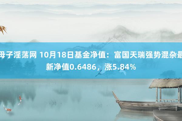 母子淫荡网 10月18日基金净值:富国天瑞强势混杂最新净值0.6486,涨5.84%