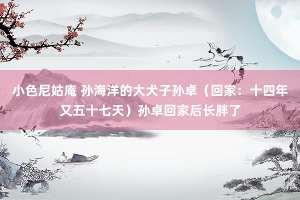小色尼姑庵 孙海洋的大犬子孙卓（回家：十四年又五十七天）孙卓回家后长胖了