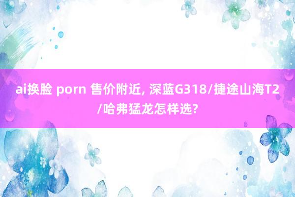 ai换脸 porn 售价附近， 深蓝G318/捷途山海T2/哈弗猛龙怎样选?