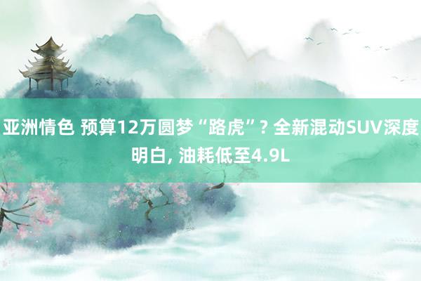 亚洲情色 预算12万圆梦“路虎”? 全新混动SUV深度明白, 油耗低至4.9L