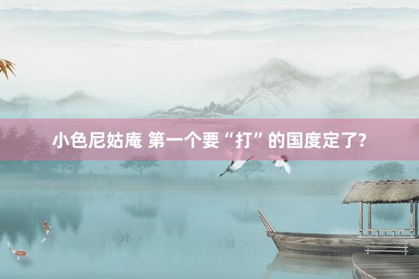 小色尼姑庵 第一个要“打”的国度定了?