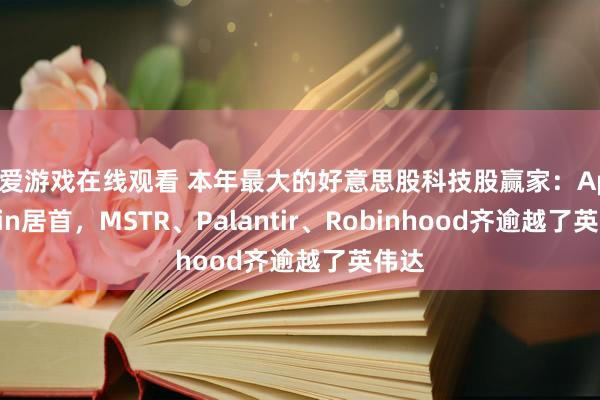 性爱游戏在线观看 本年最大的好意思股科技股赢家：AppLovin居首，MSTR、Palantir、R
